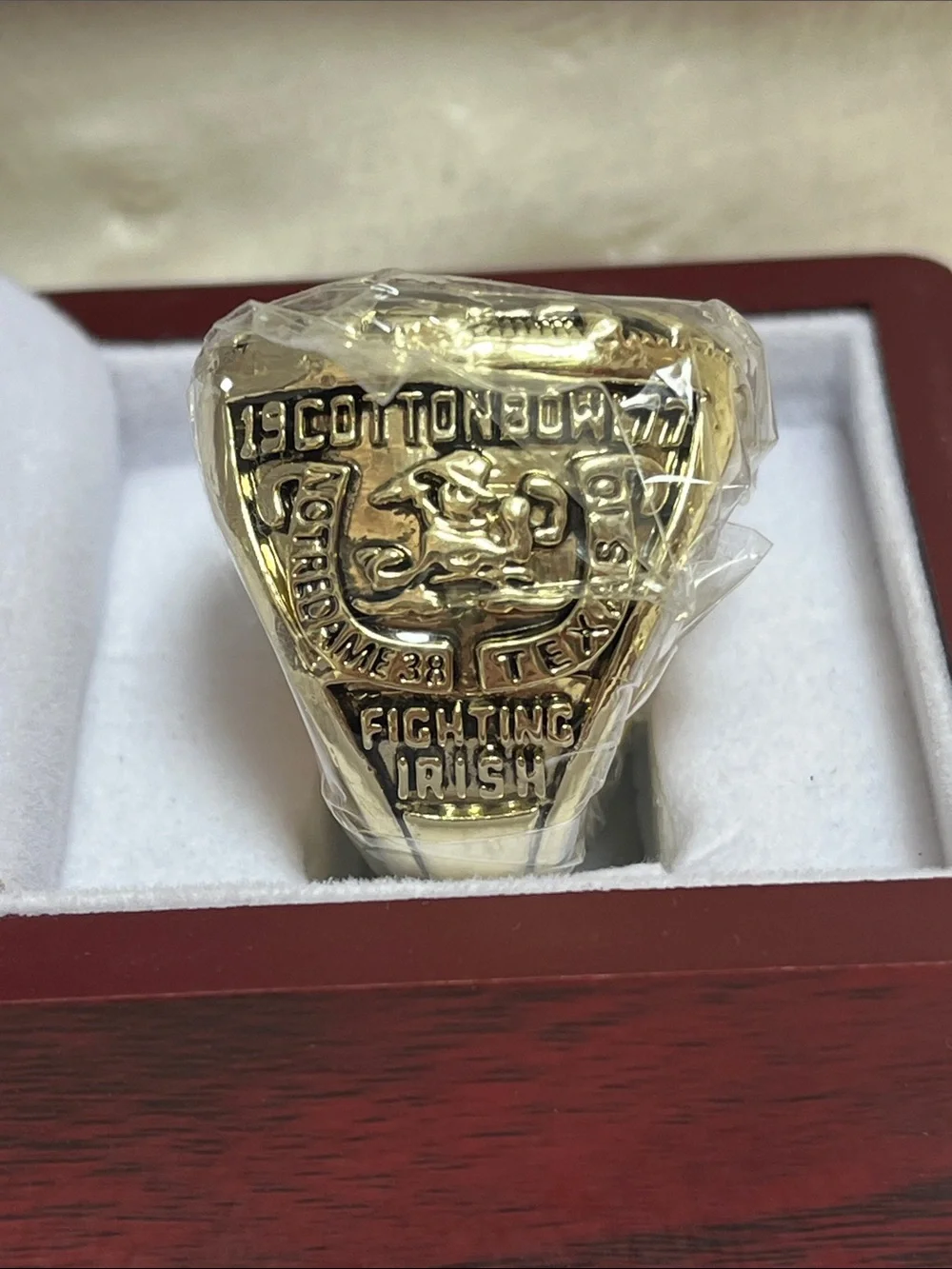 Notre Dame Football Championship Ring